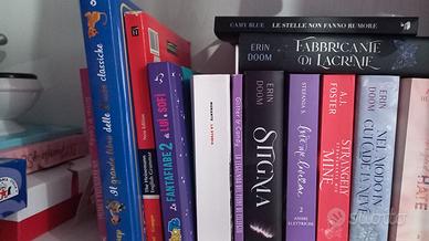Libri romanzi e per bambini (me contro te, glitter