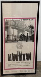 Locandina cinema woody Allen - Manhattan