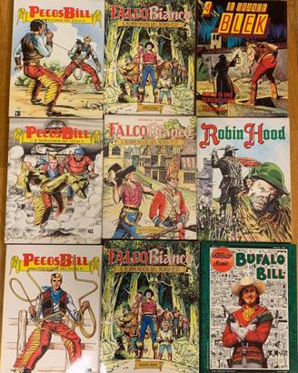Pecos Bill - Falco Bianco - Bufalo Bill - Blek ...