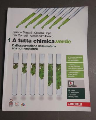libro A tutto chimica verde 9788808719546