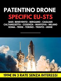 Corso DRONE SPECIFIC EU-STS 699 14 sedi DRONEXT