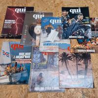 Riviste QUI TOURING vintage annate 1987 - 2002