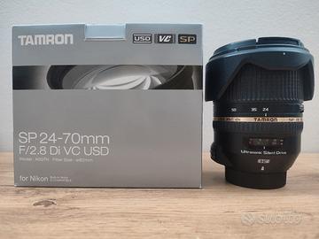   Tamron 24-70 f/2.8 di VC USD G1 per nikon