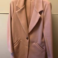 Cappotto rosa donna