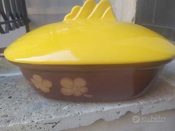 THUN CASSERUOLA OVALE CON COPERCHIO MODELLO ZUCCA