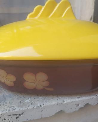 THUN CASSERUOLA OVALE CON COPERCHIO MODELLO ZUCCA