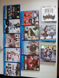 Lotto giochi ps3 e ps4