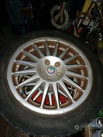 4 cerchi in lega 16 " per alfa 156 147