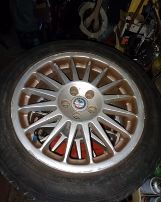4 cerchi in lega 16 " per alfa 156 147