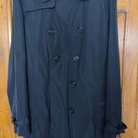 Burberry impermeabile Trench uomo nero XXL