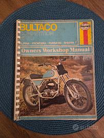 libro uso e manutenzione  bultaco 