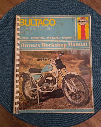libro uso e manutenzione  bultaco 