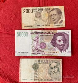 Banconote 💴 della lira