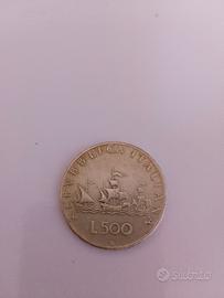  500 lire R  caravelle 1958/1067 argento