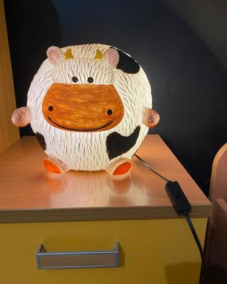 LAMPADA DA TAVOLO a forma di MUCCA