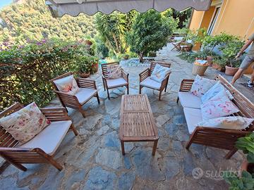 salottino da giardino 