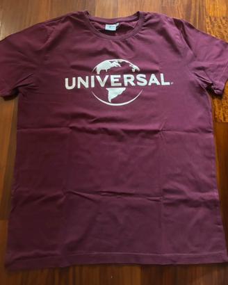 T-shirt Universal Bordeaux