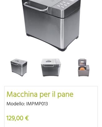 macchina cuocipane 