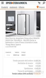 Box doccia nuovo