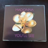 Raro cd MADONNA  Rain / You'll See  -1995 Germany