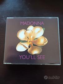 Raro cd MADONNA  Rain / You'll See  -1995 Germany