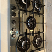 Super! Piano cottura 5 fuochi in vetro Hotpoint