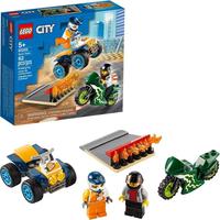 Lego 60255 City stuntman con quad e motocicletta