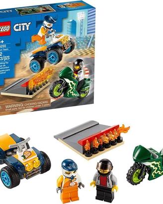 Lego 60255 City stuntman con quad e motocicletta