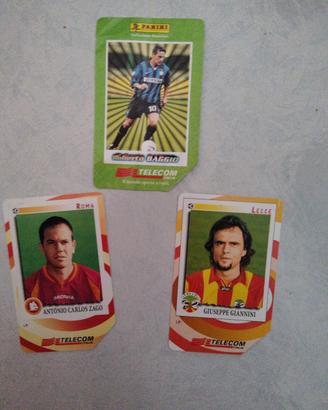 Schede telefoniche ROBERTO BAGGIO, Giannini, Zago