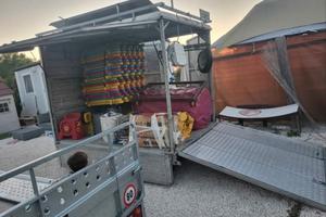 rimorchio auto cassonato furgonato