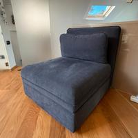 Poltrona con contenitore