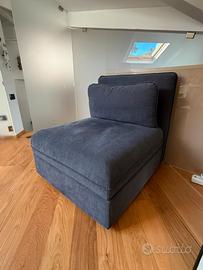 Poltrona con contenitore