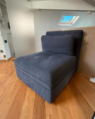 Poltrona con contenitore
