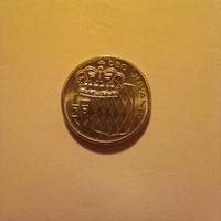 Moneta 1/2 franco Monaco