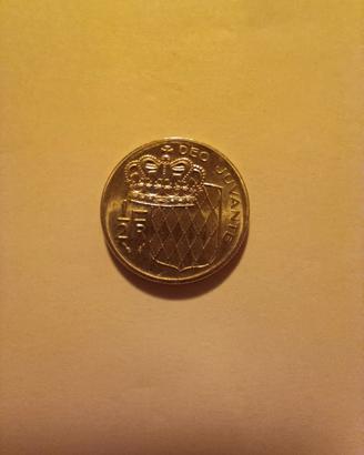 Moneta 1/2 franco Monaco