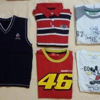 Abbigliamento bimbo 6/7 e 7 anni estivo