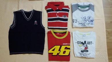 Abbigliamento bimbo 6/7 e 7 anni estivo