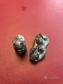 The wolf sculptures coppia