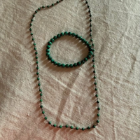Collana e bracciale giada