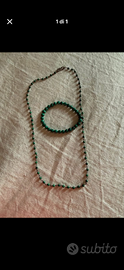 Collana e bracciale giada