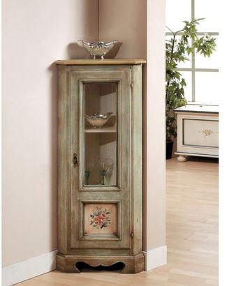 Angolino 1 porta in legno laccato