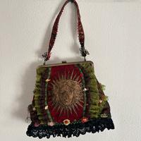 Borsa vintage ricamata stile etnico / boho