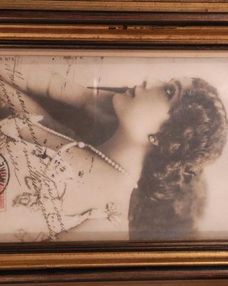 Cartolina d'epoca originale 1902 - Lina Cavalieri