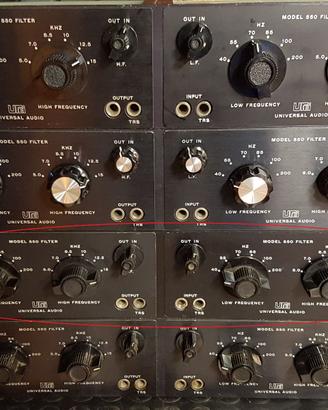 UREI 550 Cp stereo  in telaio Rack "RARE"
