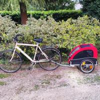 kit con bici e trasportino 