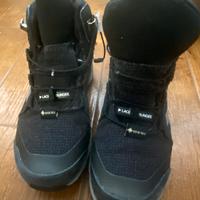 Scarponcino nero e grigio terrex bambino n. 30