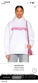Felpa balenciaga unisex