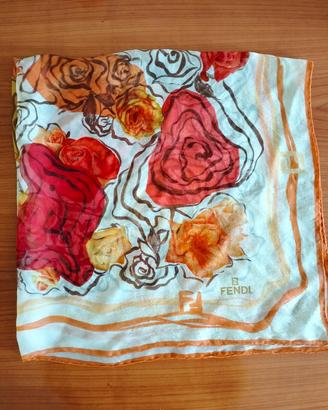 foulard seta Fendi