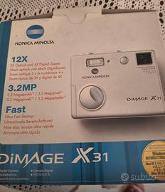 Konica Minolta DiMAGE X31 Vintage Y2K Digicam CCD