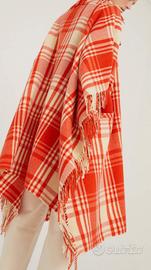 Cappa misto lana apertura frontale taglia unica